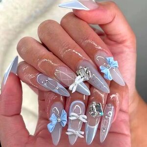 Dom Popular Glue On Nails/ Glue Included